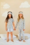 Хлопковая пижама для девочки Baby Angel 1419 с длинным рукавом 0