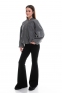 Куртка-бомбер для дівчат Suzie Калена CT007-Y4F06, колір сірий 2
