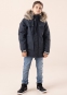 Підліткова зимова куртка-парка для хлопців Lenne JAKKO 22368, колір чорний 0
