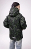 Демісезонна куртка-парка для хлопців Joiks ESP-15, колір чорно-зелений 1