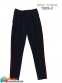 Школьные укороченные брюки MONE 1909-2, цвет синий 0