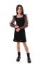 Трикотажна сукня Suzie Інді, колір чорний 0