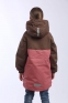 Демісезона куртка-парка для дівчат-підлітків Joiks EW-116, колір коралово-коричневий 6