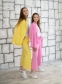 Трикотажный костюм для девочки Filatova, цвет розовый 5