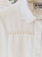Блузка  для девочки Lukas 0209, цвет белый 1