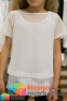 Школьная блузка Sly 134/S/18, цвет белый 4