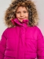 Зимове пальто для дівчат Lenne THALIA 23333 колір малиновий 1