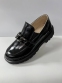 Шкільні шкіряні туфлі для дівчат Сonstanta 1754, колір чорний 2
