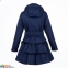 Пальто демисезонное для девочки Huppa LEANDRA 18030004, цвет 00086 0