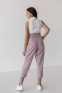 Летние брюки с завышенной талией для девочки Suzie Рамона, цвет пудровый 0