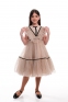 Неймовірна сукня Suzie Odalys DR167-Y3F21, колір бежевий 0