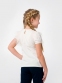 Школьная блузка с коротким рукавом Смил, цвет молочный 2