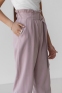 Летние брюки с завышенной талией для девочки Suzie Рамона, цвет пудровый 1