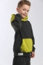 Флісовий дитячий костюм JOIKS, колір сіро-салатовий 3