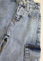Широкі джинси-карго для дівчат Ada 744, колір світло-блакитний 0