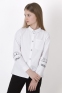 Шкільна сорочка для дівчат Mevis 4038-01, колір білий 1