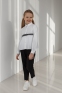 Школьная блузка для девочки Suzie Жужанна, цвет белый 0