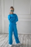 Спортивний костюм зі штанами-карго для дівчат Filatova, колір блакитний 0