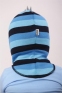 Зимняя шапка-шлем для мальчика Ruddy  2230/36, цвет полоска синяя 2