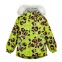 Зимовий дитячий комплект для дівчат Joiks KB-81, колір салатовий 2