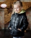 Демисезонная курточка для девочки Baby Angel M 765 цвет черный 0