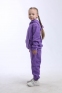 Флісовий дитячий костюм JOIKS, колір фіолетовий 2