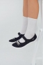 Тестильні шкільні туфлі для дівчат Waldi Аліна 390-871, колір чорний 1