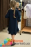 Школьное платье трикотажное Viani мд571\1, цвет синий 3