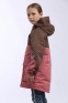 Демісезона куртка-парка для дівчат-підлітків Joiks EW-116, колір коралово-коричневий 5
