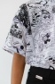 Летняя футболка девочки Suzie Бриджит, цвет комиксы лаванда 3