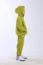 Флісовий дитячий костюм JOIKS, колір салатовий 1