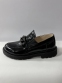 Шкільні шкіряні туфлі для дівчат Сonstanta 1754, колір чорний 3