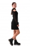 Трикотажна сукня Suzie Гарді, колір чорний 1