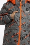 Демісезона куртка-парка для хлопців Joiks EW-122, колір сірий з помаранчевим 3
