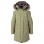 Зимнее подростковое пальто Lenne DORA 22365, цвет оливковый 0