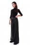 Шкіряні брюки-палаццо для дівчат Suzie Аріста LP077-Y3F15, колір чорний 0