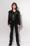 Куртка- косуха для дівчат Suzie Nathania JC038-Y3F15, колір чорний 2