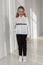Школьная блузка для девочки Suzie Жужанна, цвет белый 1