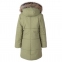Зимнее подростковое пальто Lenne DORA 22365, цвет оливковый 1