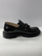 Шкільні шкіряні туфлі для дівчат Сonstanta 1754, колір чорний 4