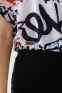 Летняя футболка девочки Suzie Бриджит, цвет графити 1