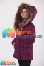 Пальто-пуховик зимний для девочки Huppa ROYAL, цвет burgundy 80034 2