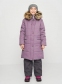 Зимове пальто для дівчат Lenne DARJA 23365, колір ліловий 2