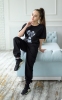 Трикотажні штани-карго джогери Filatova, колір чорний 1