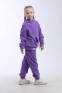 Флісовий дитячий костюм JOIKS, колір фіолетовий 0