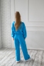 Спортивний костюм зі штанами-карго для дівчат Filatova, колір блакитний 3