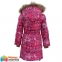 Пальто-пуховик зимний для девочки Huppa YASMINE, цвет fuchsia pattern 73263 0