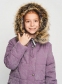 Зимове пальто для дівчат Lenne DARJA 23365, колір ліловий 4
