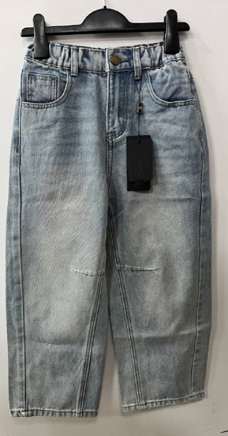 Джинси-беггі для дівчат Belle cose bc264002, колір блакитний