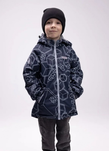 Демісезонна куртка-парка для хлопців Joiks ESP-12, колір темно-синій